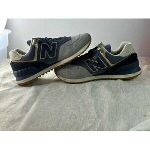 New Balance Womens 574 Gray Blue metallic, Casual Shoes size 9